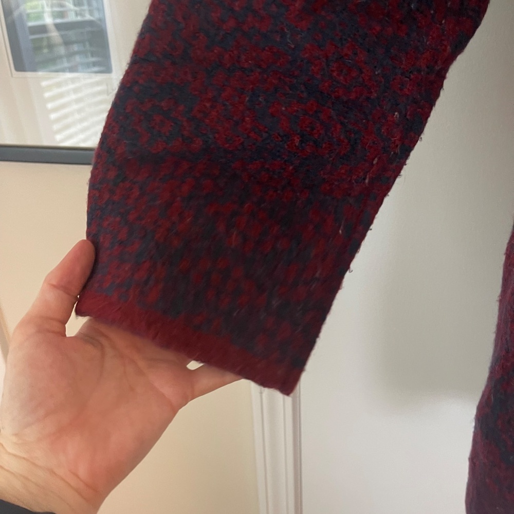 Old Navy Geometric Pattern Open Cardigan - image 5